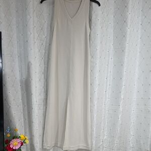 Lululemon Athletica Cream Maxi Dress